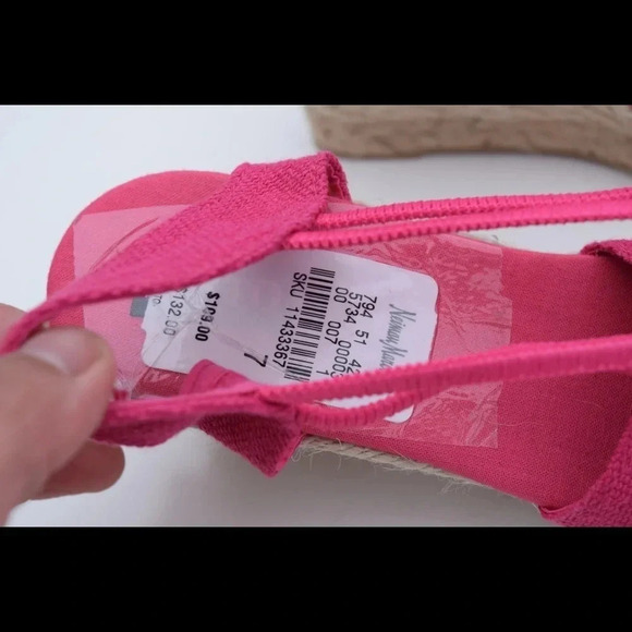 NWT Sesto Meucci Espradille wedge - Picture 5 of 8